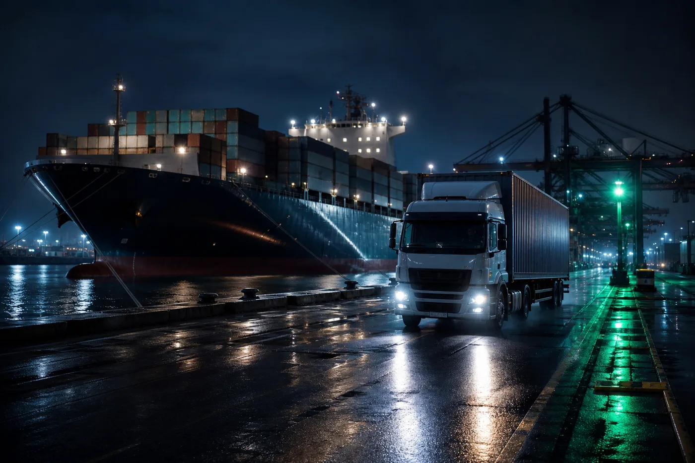 Maritime transport logistics