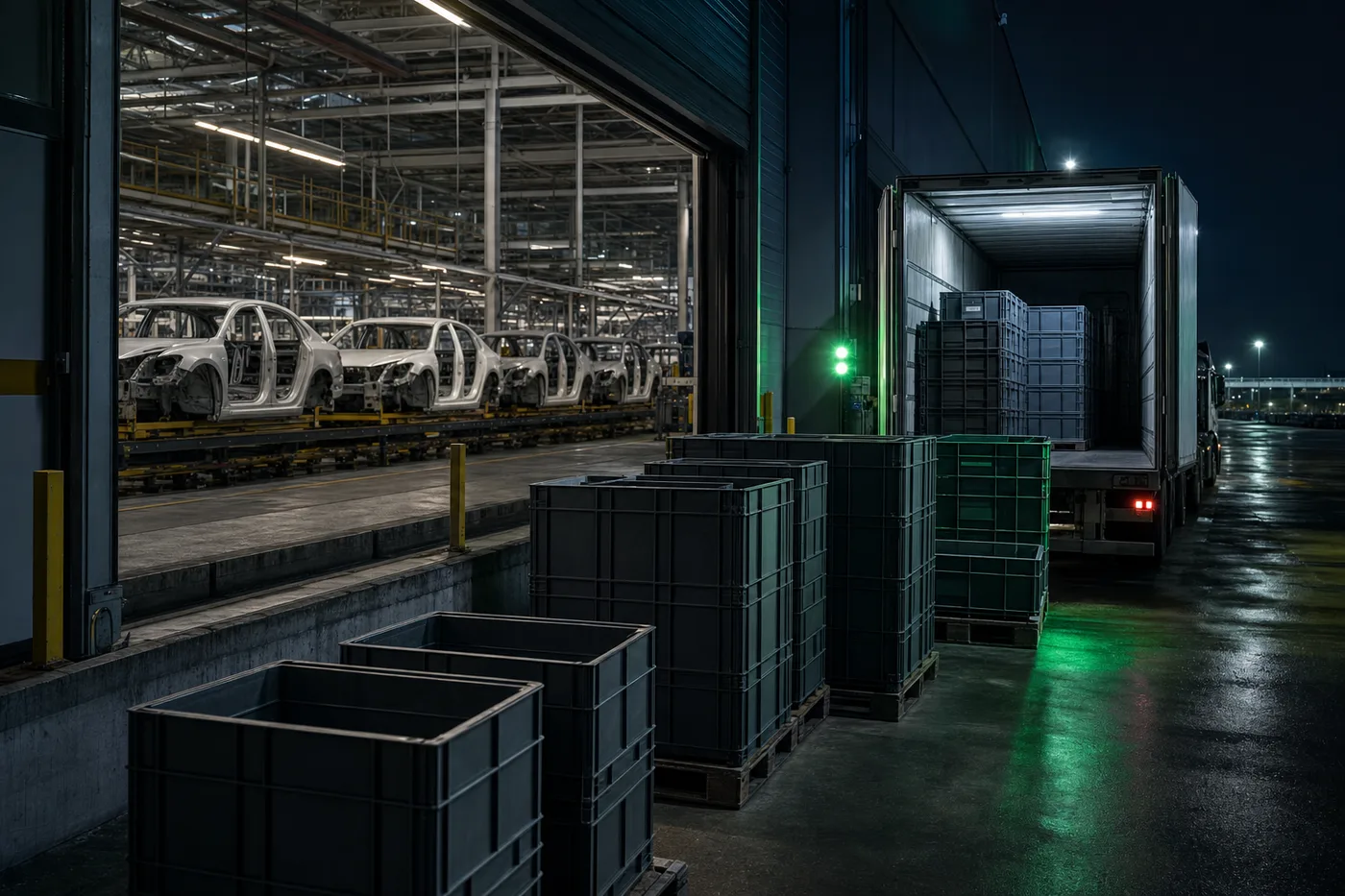 Automotive transport logistics