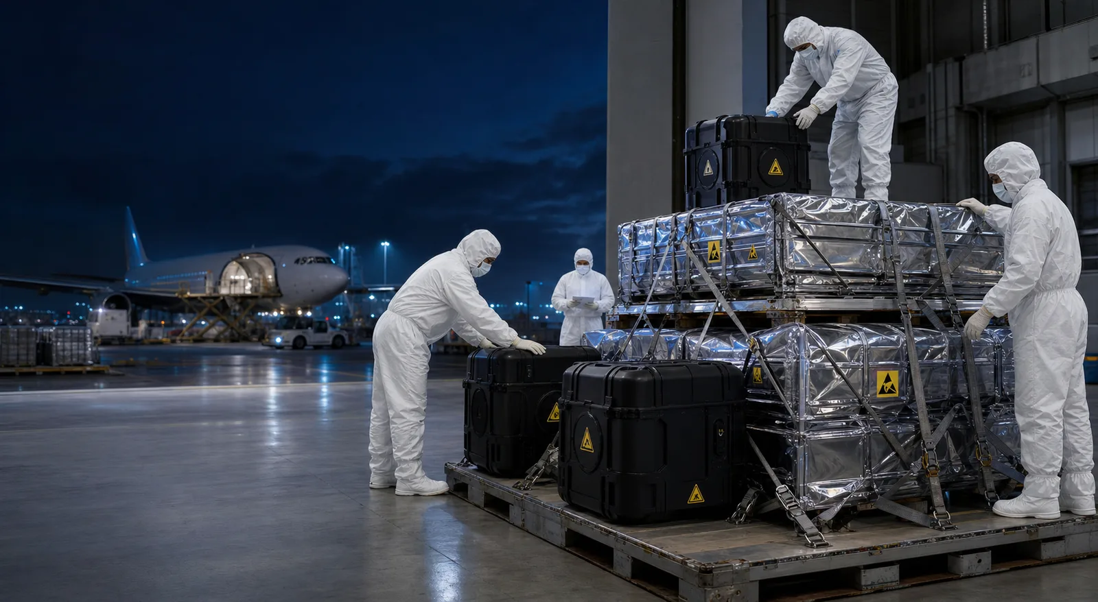 Semiconductor transport logistics
